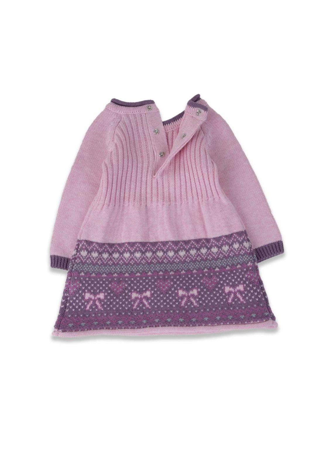 Vestido Bebé Niña Rosado Pillin-2