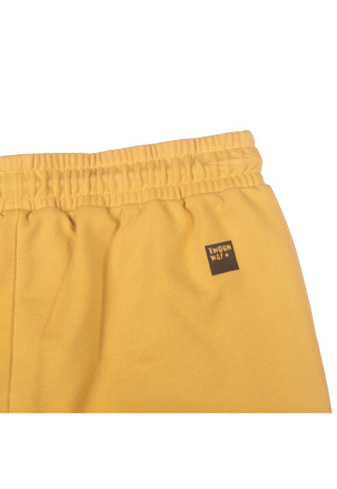 Short Niño Mostaza Pillin-3