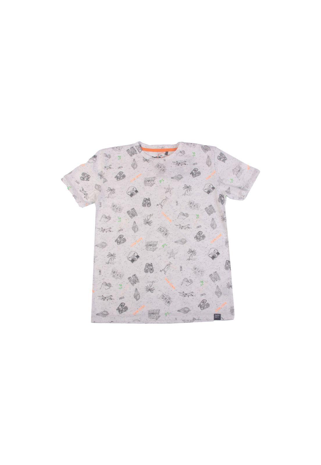 Polera Niño Gris claro Pillin-1