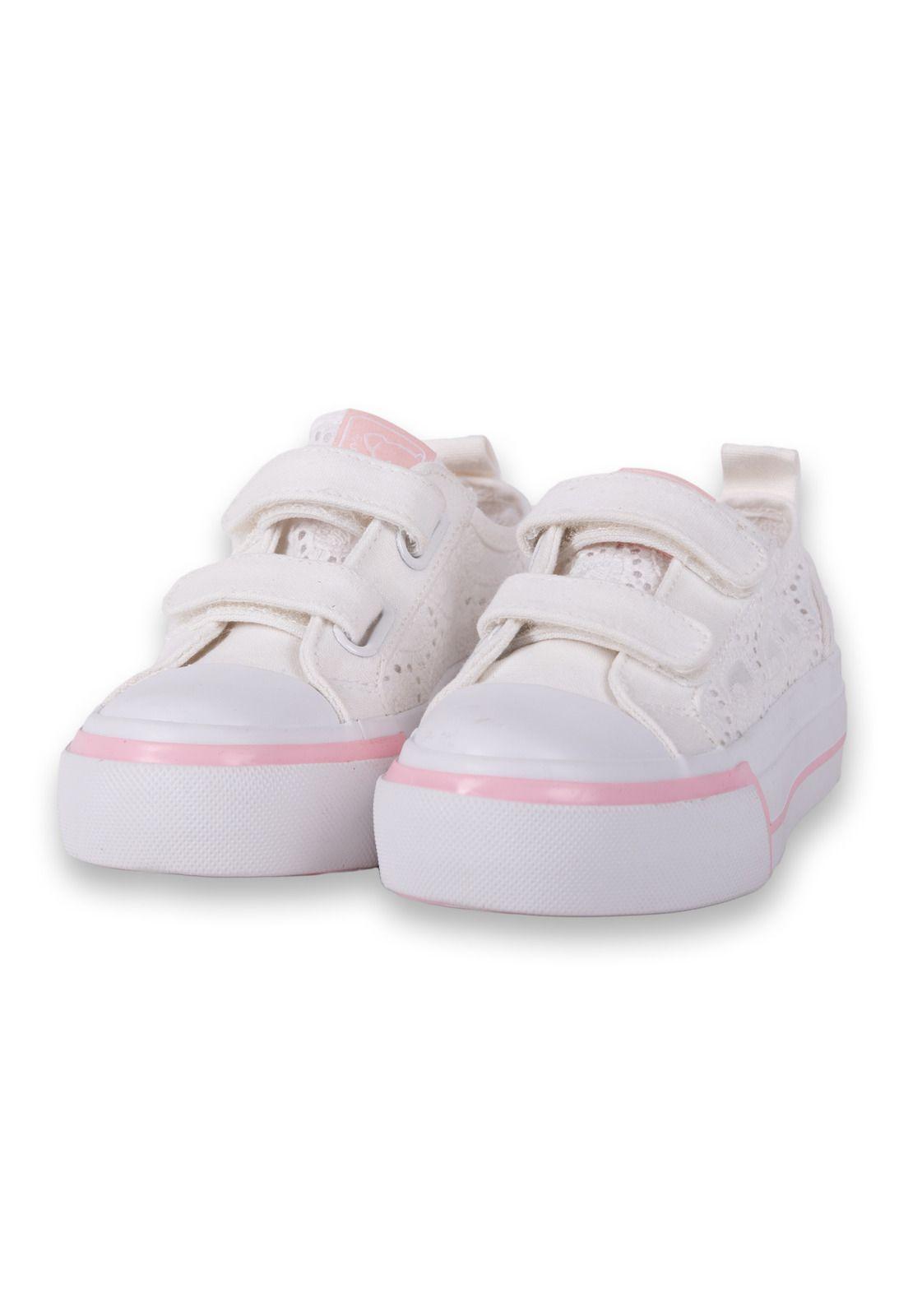 Zapatillas Niña Blanco Pillin-1
