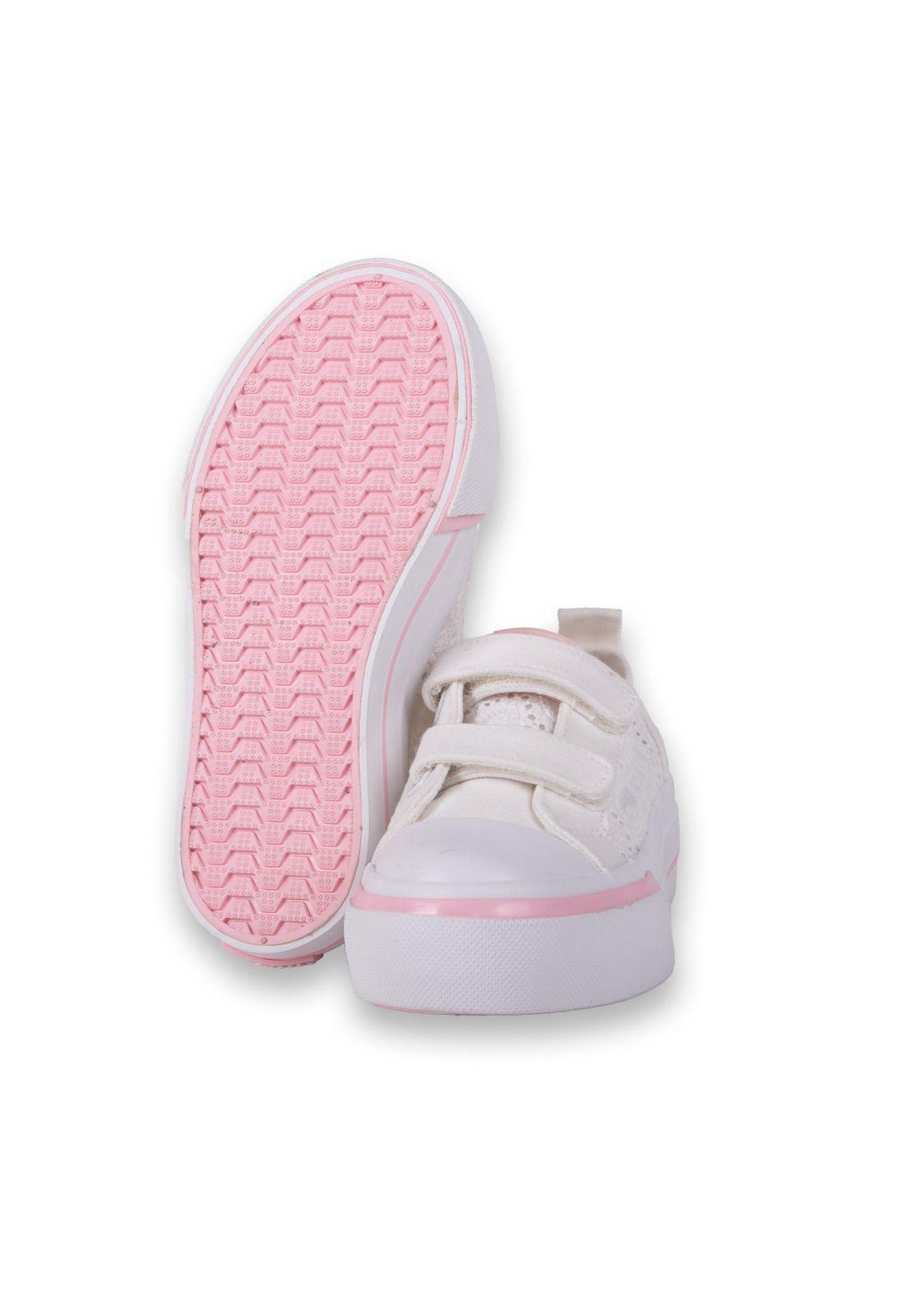 Zapatillas Niña Blanco Pillin-2