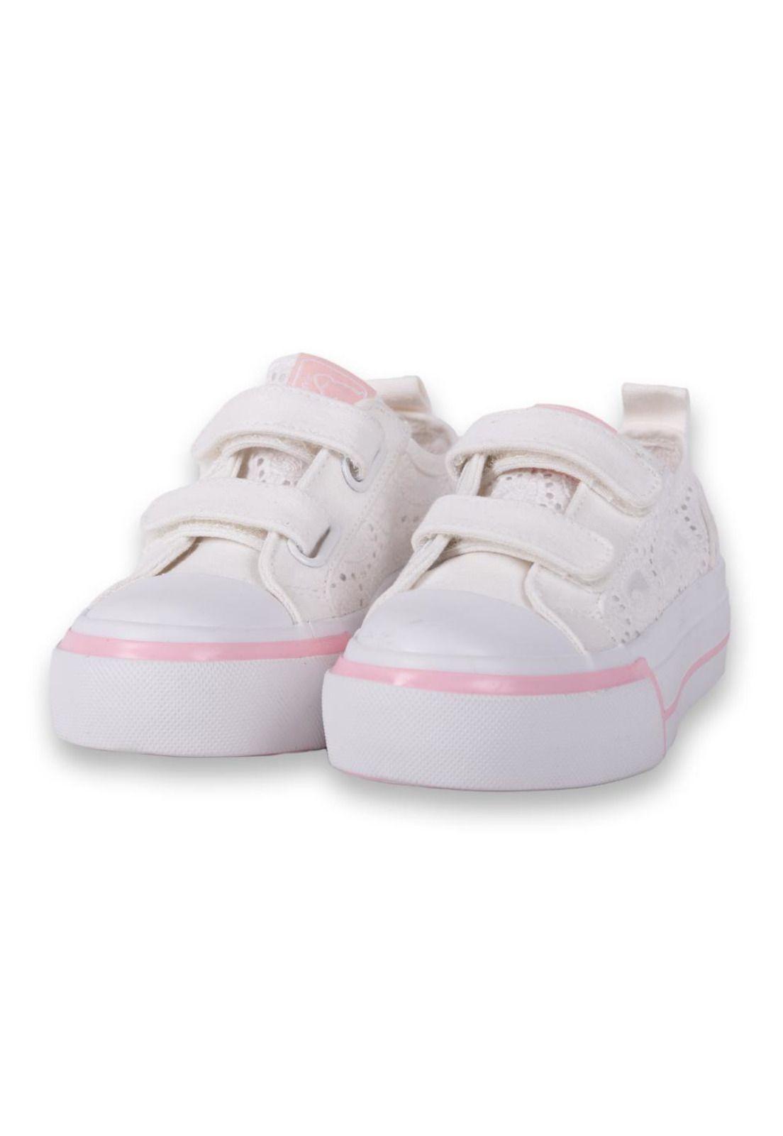 Zapatillas Niña Blanco Pillin-0