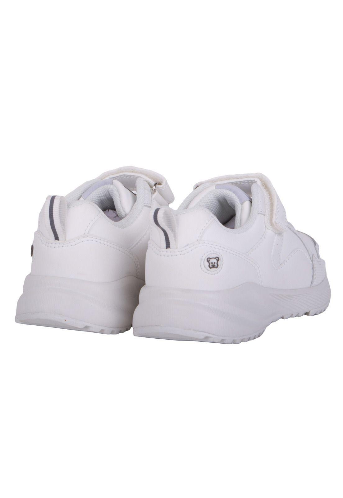 Zapatillas Escolar Unisex Blanco Pillin-3