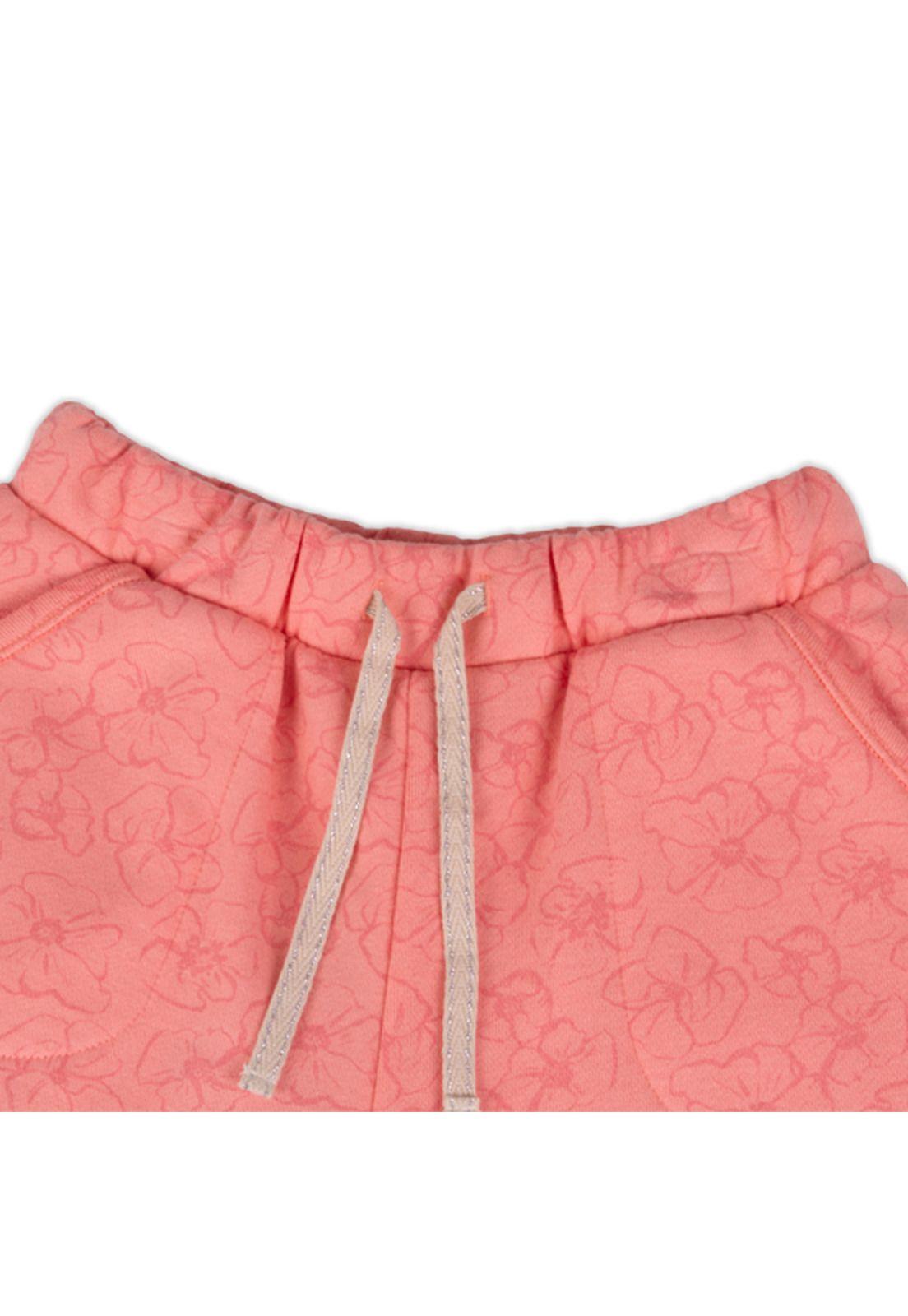 Short Franela Niña Durazno Pillin-2