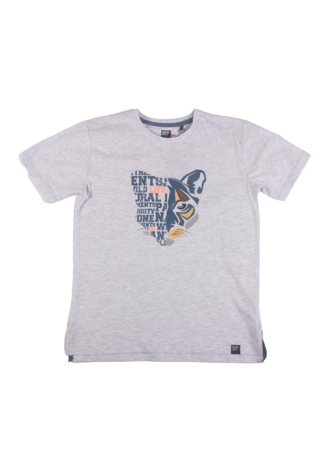 Polera Niño Gris claro Pillin-0