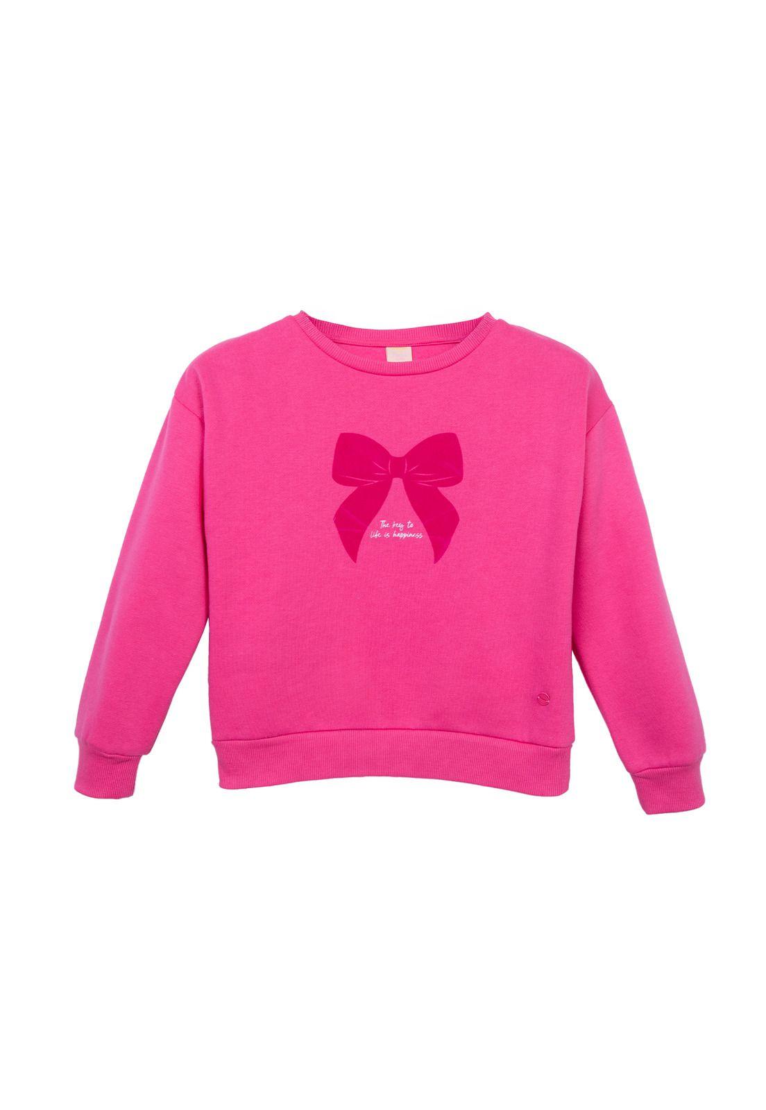 Polerón  Pillin Rosado Niña (PVD501-26FUC)-0