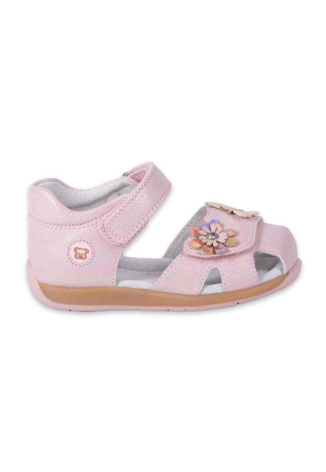 Sandalias Clasico Bebe Niña Palo rosa Pillin-2