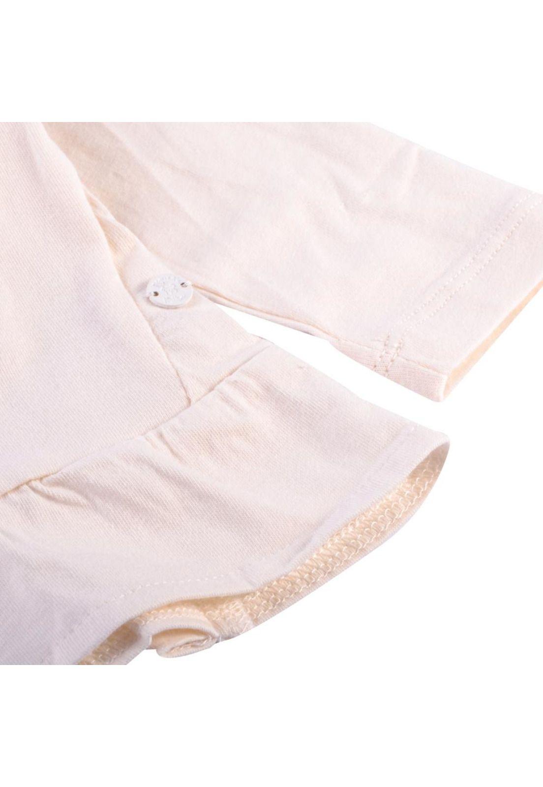 Polera Manga Larga Bebé Niña Crudo Pillin-2