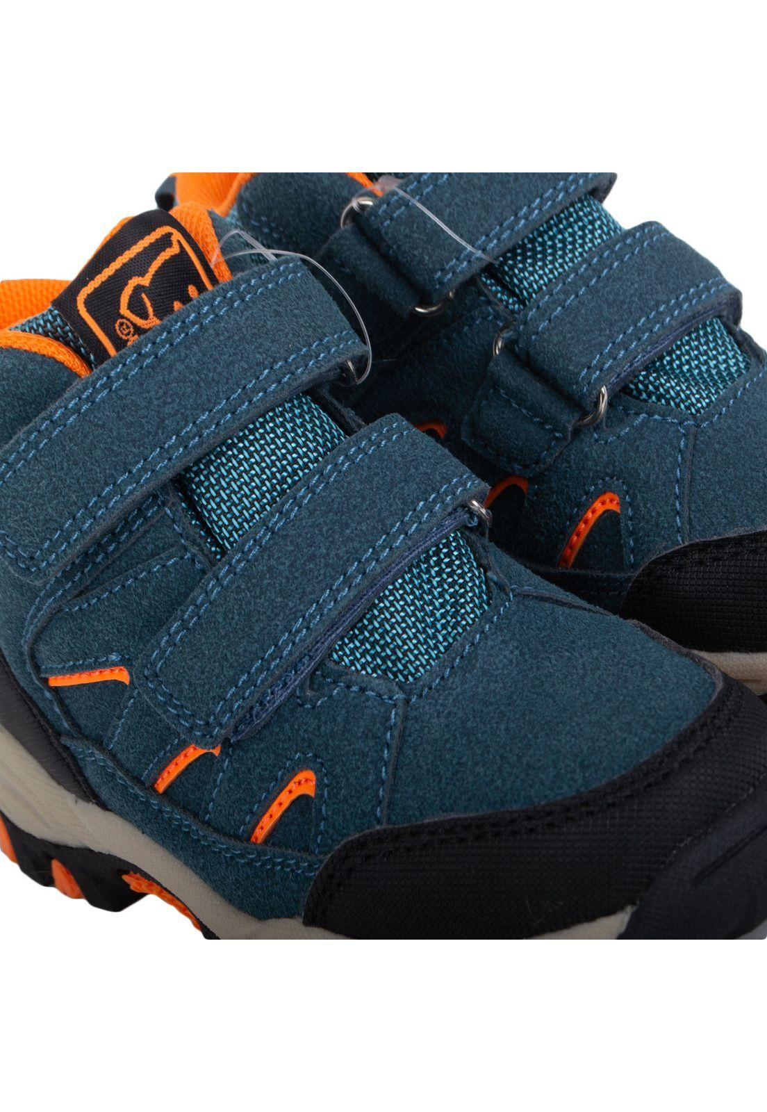 Zapatillas Bebe Niño Azul petróleo Pillin-4