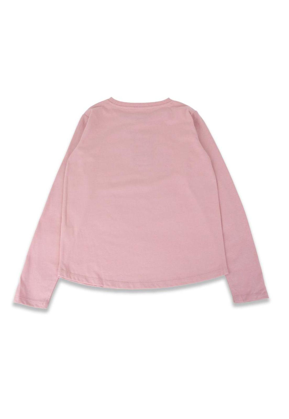 Polera Niña Palo rosa Pillin-2