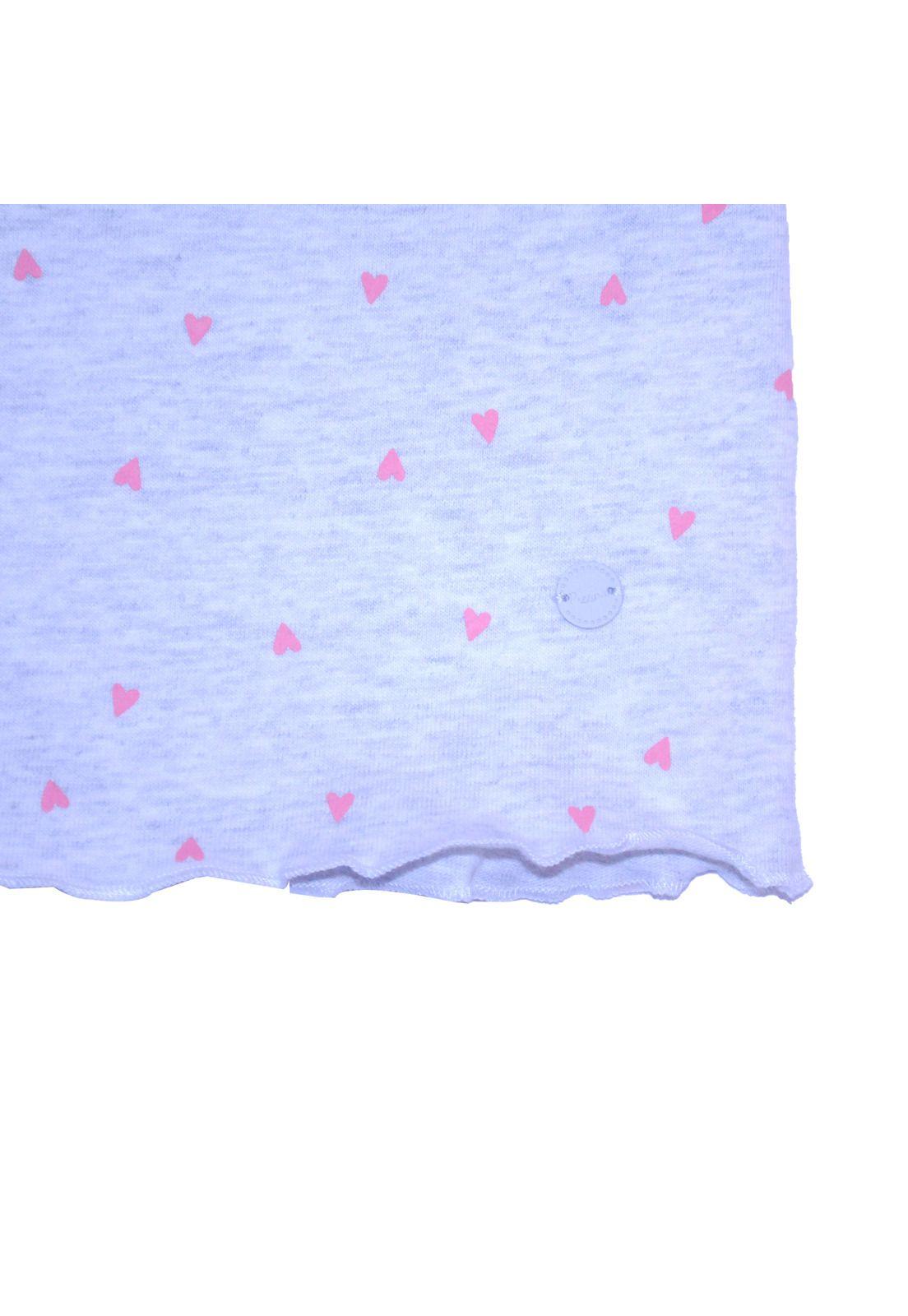 Polera Niña Gris Pillin-4