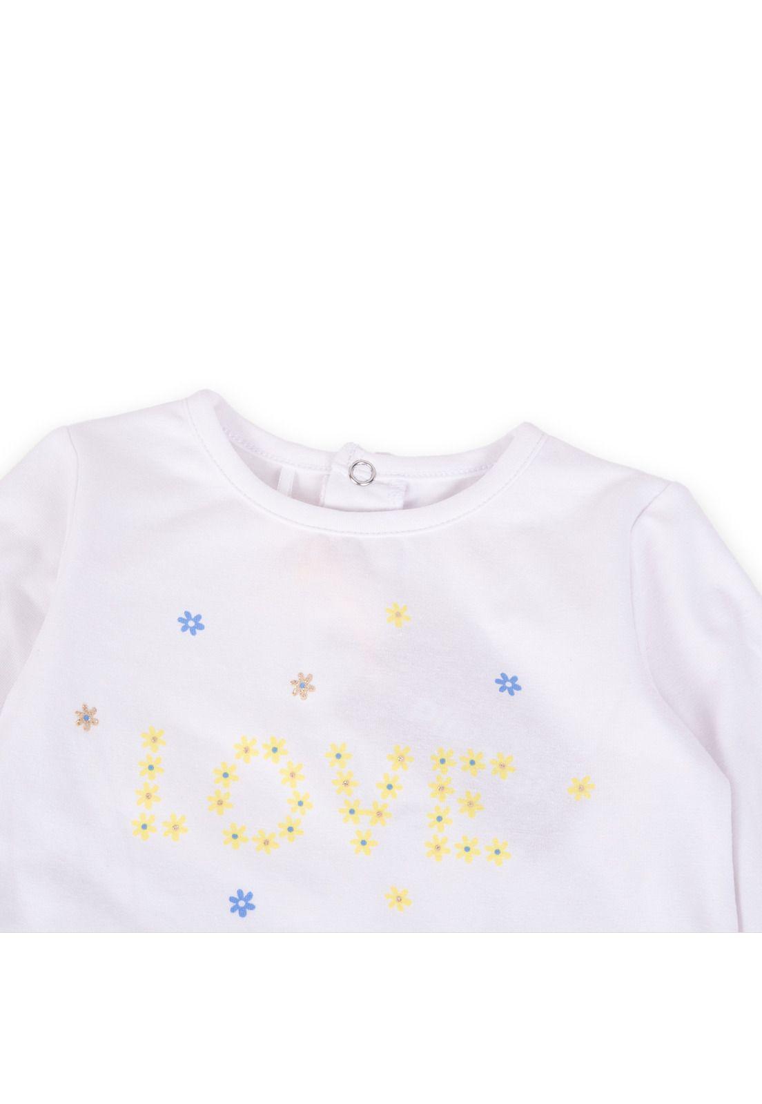 Polera Bebé Niña Blanco Pillin (PVA619-24BCO)-1