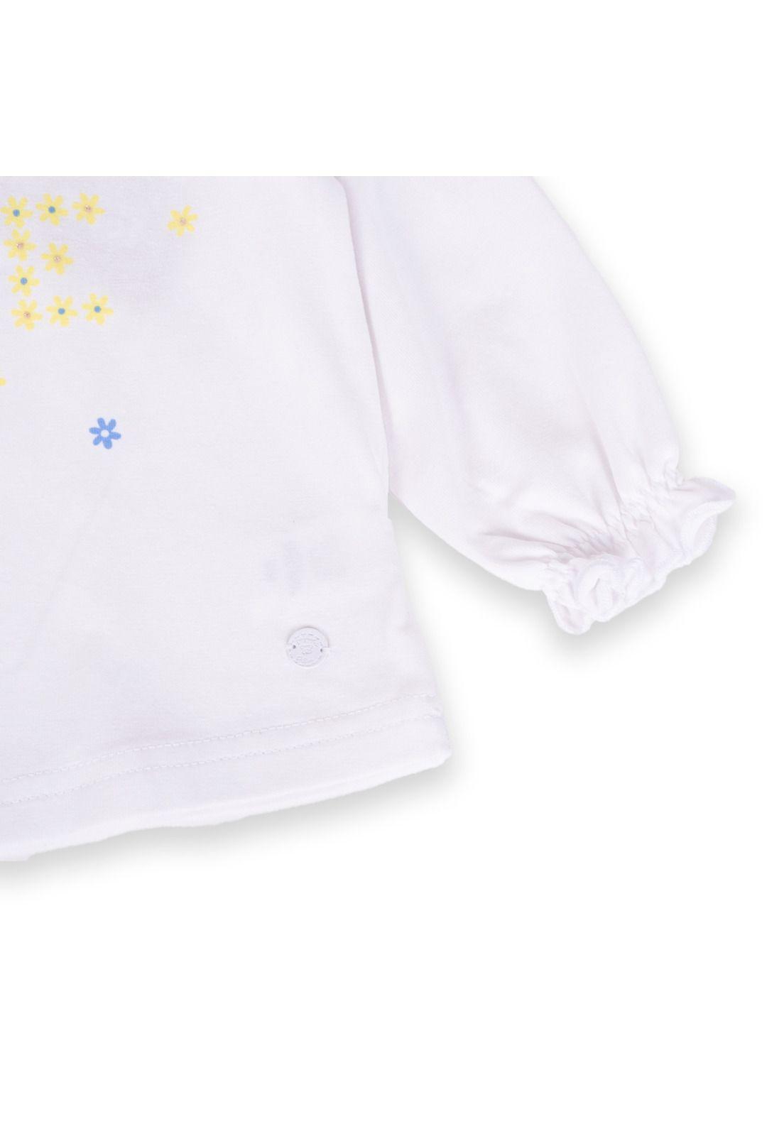 Polera Bebé Niña Blanco Pillin (PVA619-24BCO)-2