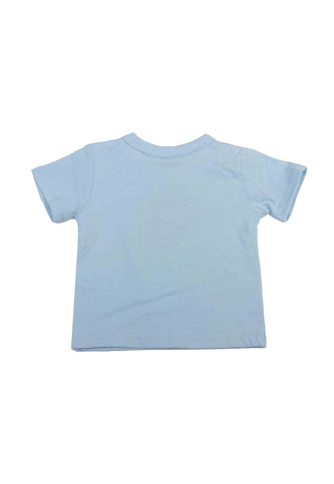 Polera Bebe Niño Celeste Pillin-2