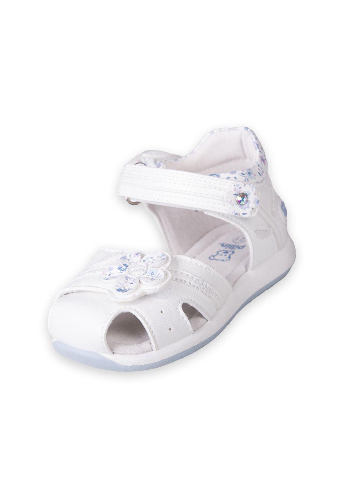 Sandalias Bebé Niña Blanco Pillin (PZC414-25BCO )-4
