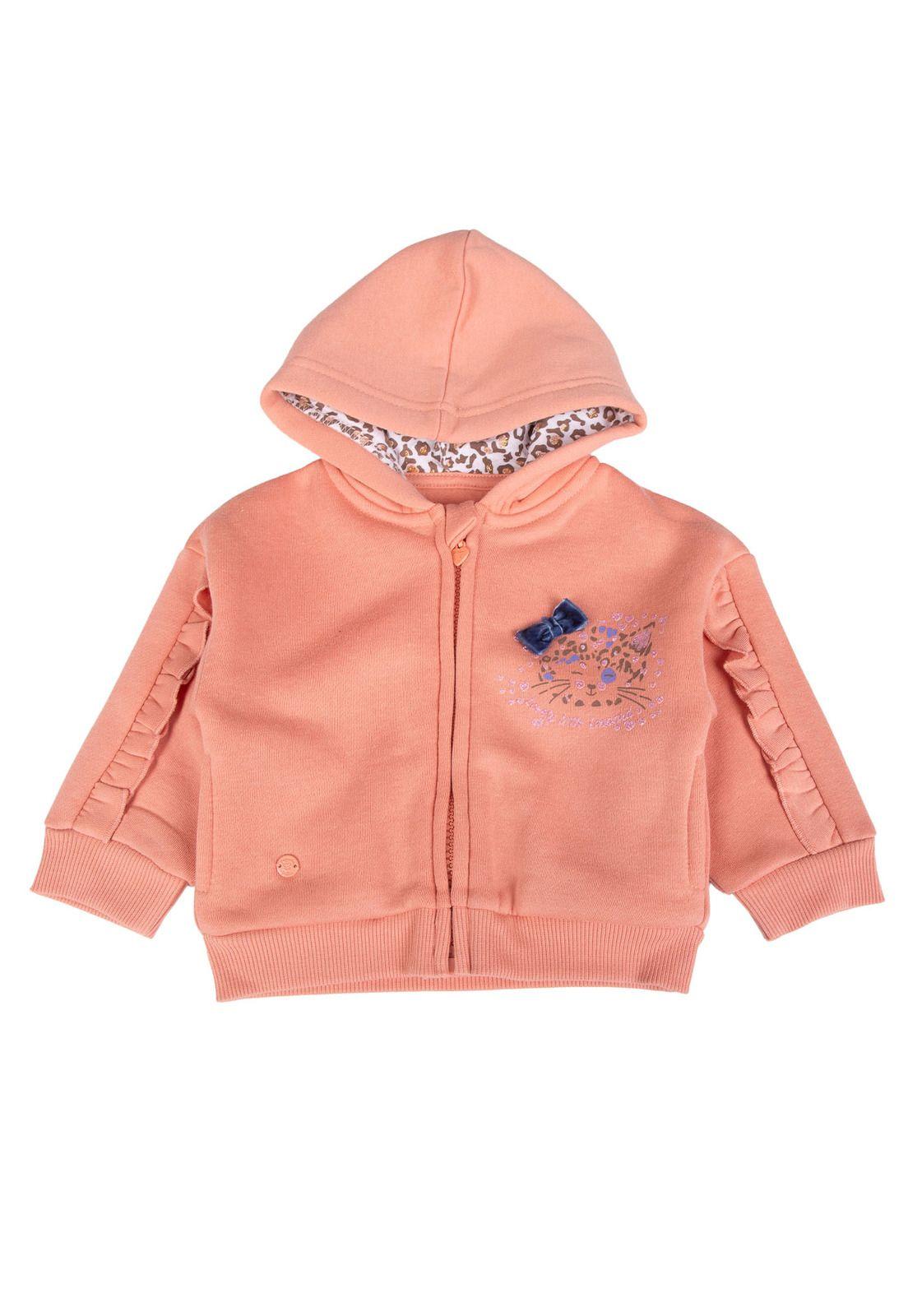 Poleron Bebe Naranjo Pillin (PVB535-25NAR )-0