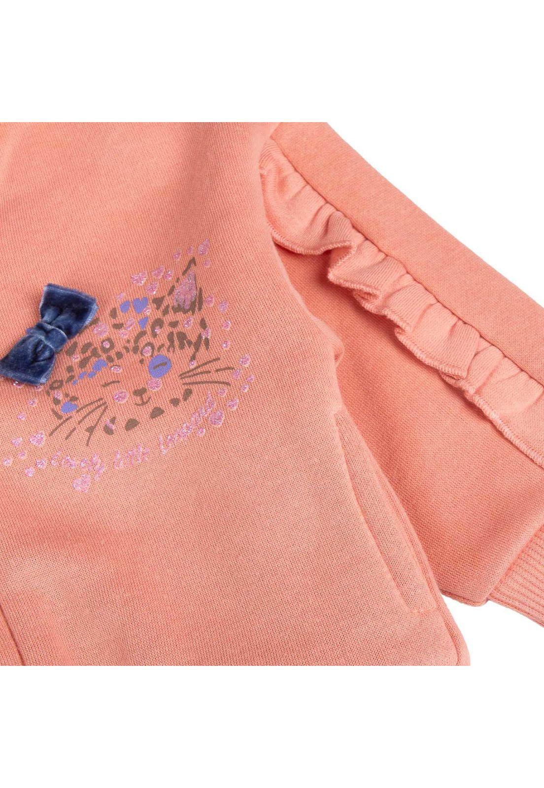 Poleron Bebe Naranjo Pillin (PVB535-25NAR )-1