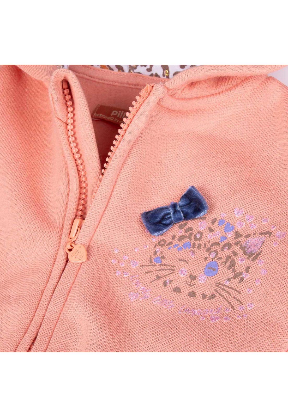 Poleron Bebe Naranjo Pillin (PVB535-25NAR )-2