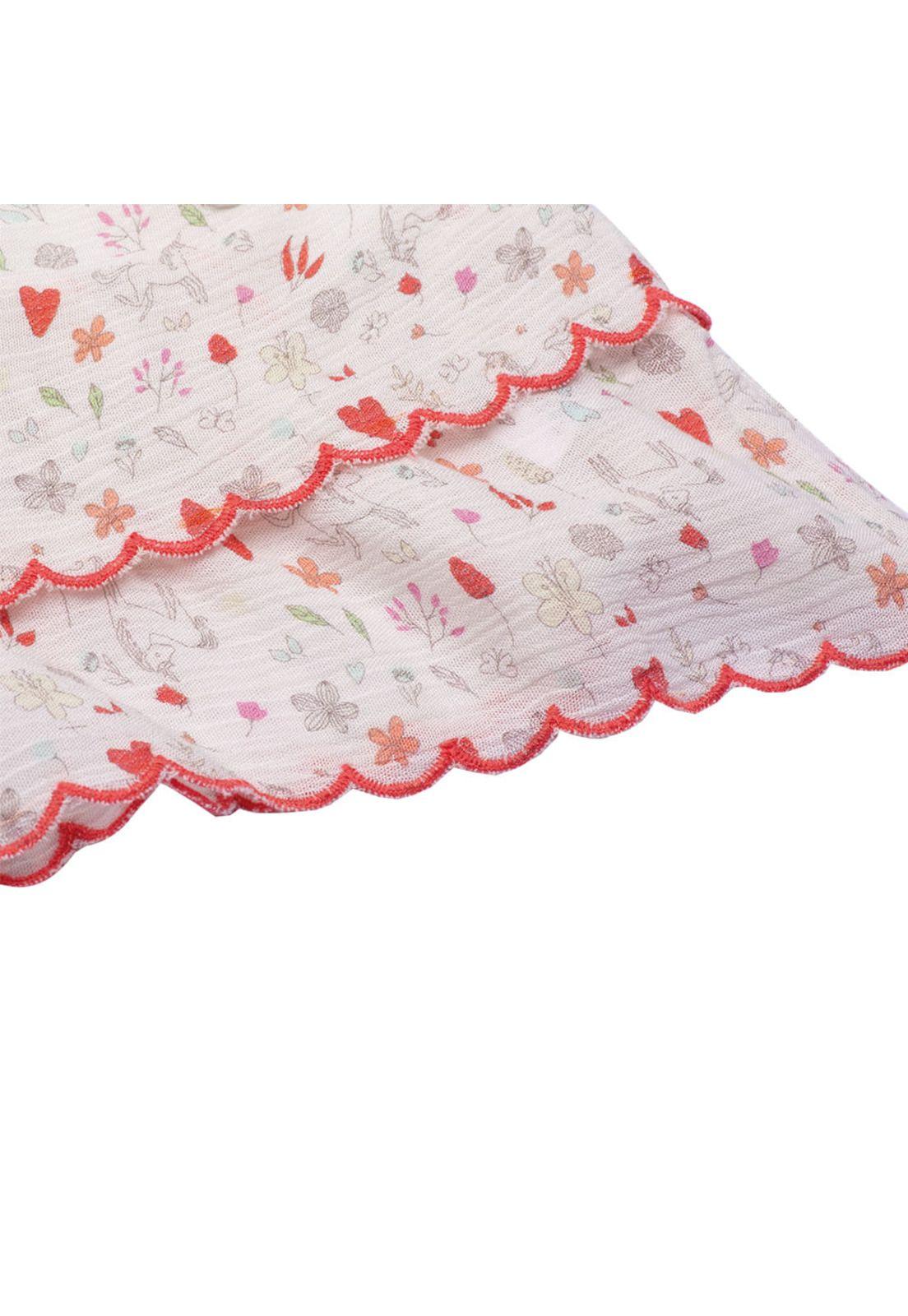 Vestido Verano Bebé Niña Blanco Pillin-3