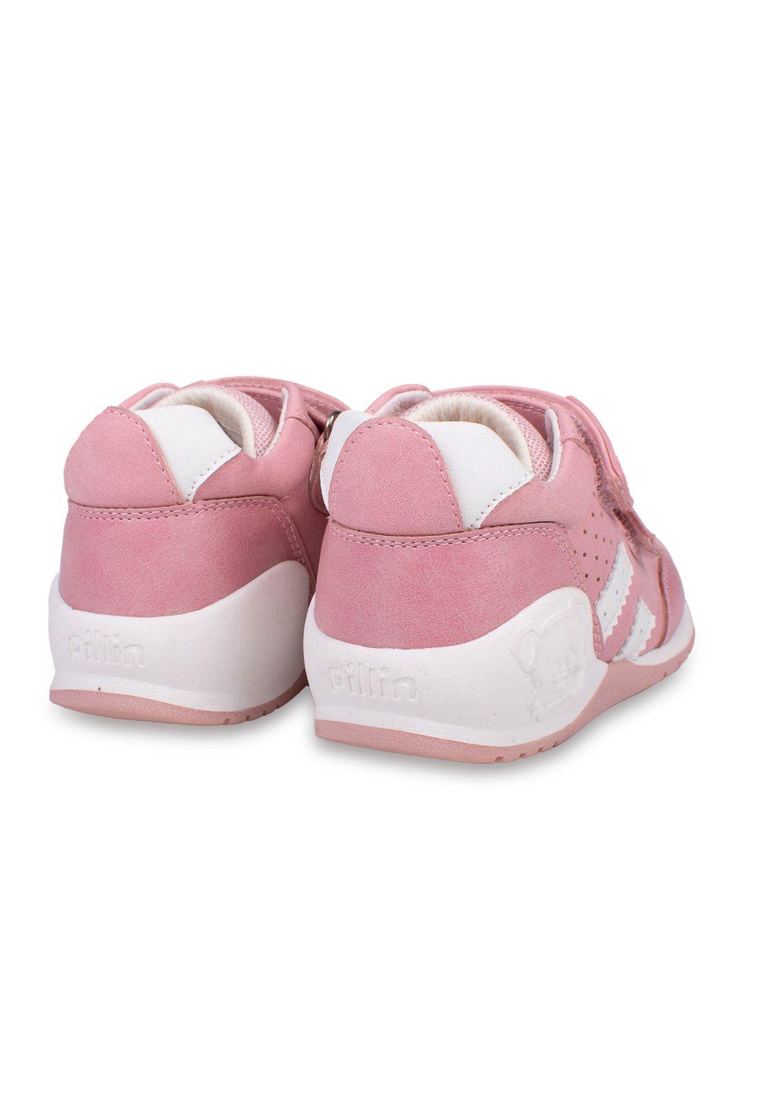 Zapato Clásico Niña Rosado Pillin (PZD202-26ROS)-2