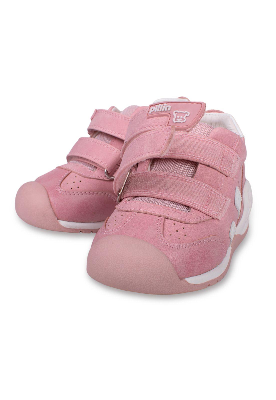 Zapato Clásico Niña Rosado Pillin (PZD202-26ROS)-4