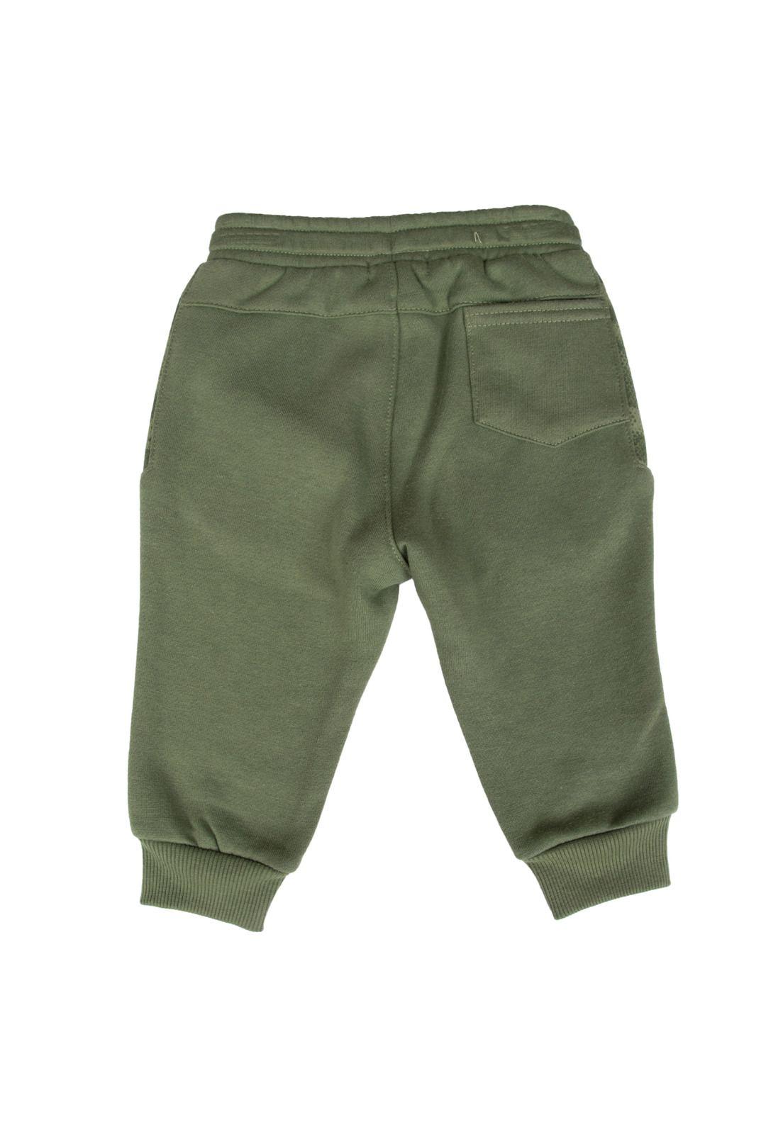Pantalón Buzo Bebe  Café Pillin ( PVB542-25SAF )-2