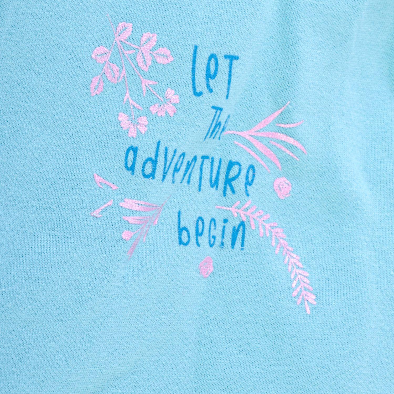 Poleron con Capucha Niña Turquesa Pillin-3