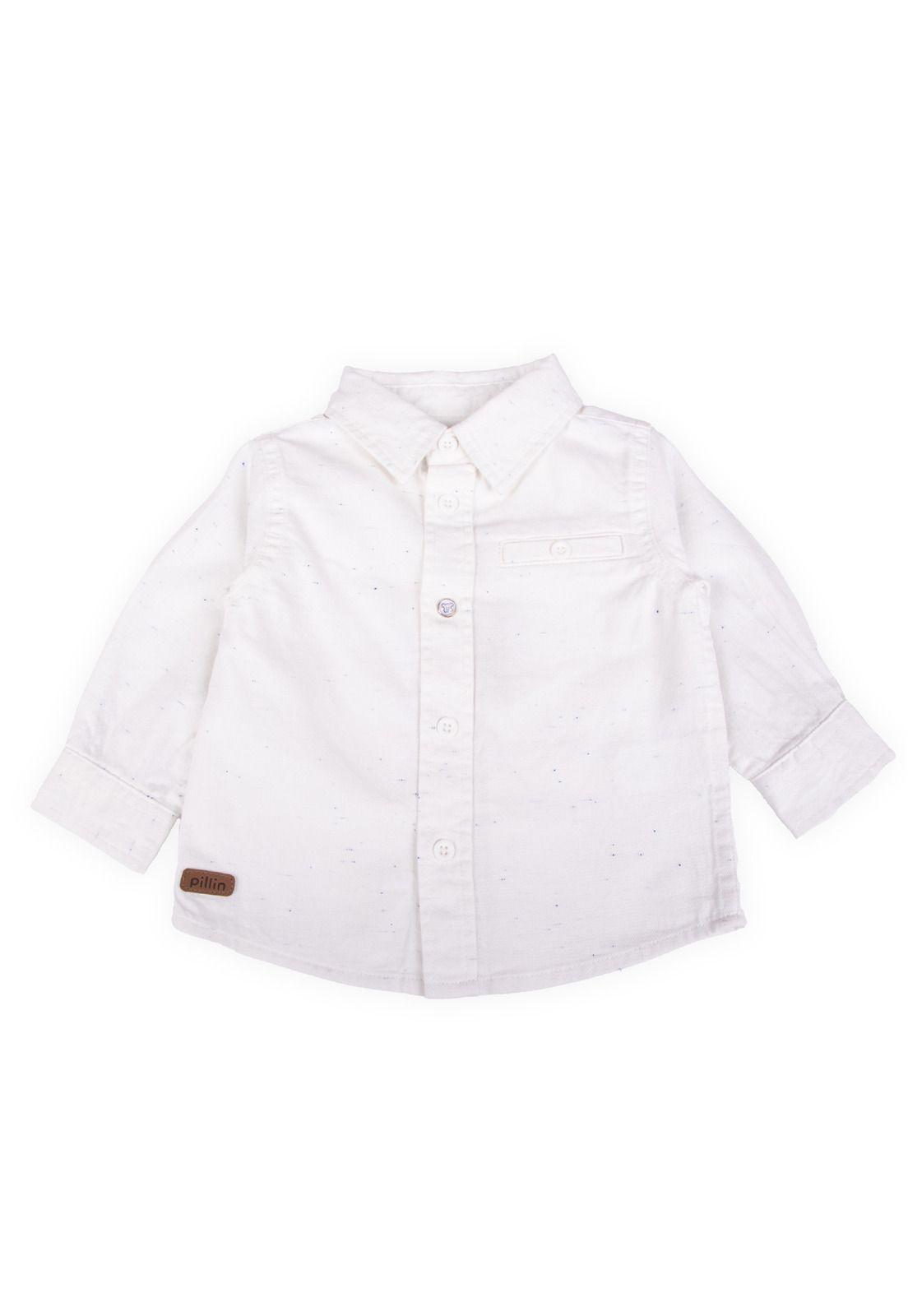 Camisa Bebe Blanco Pillin (PVB808-25BCO )-0