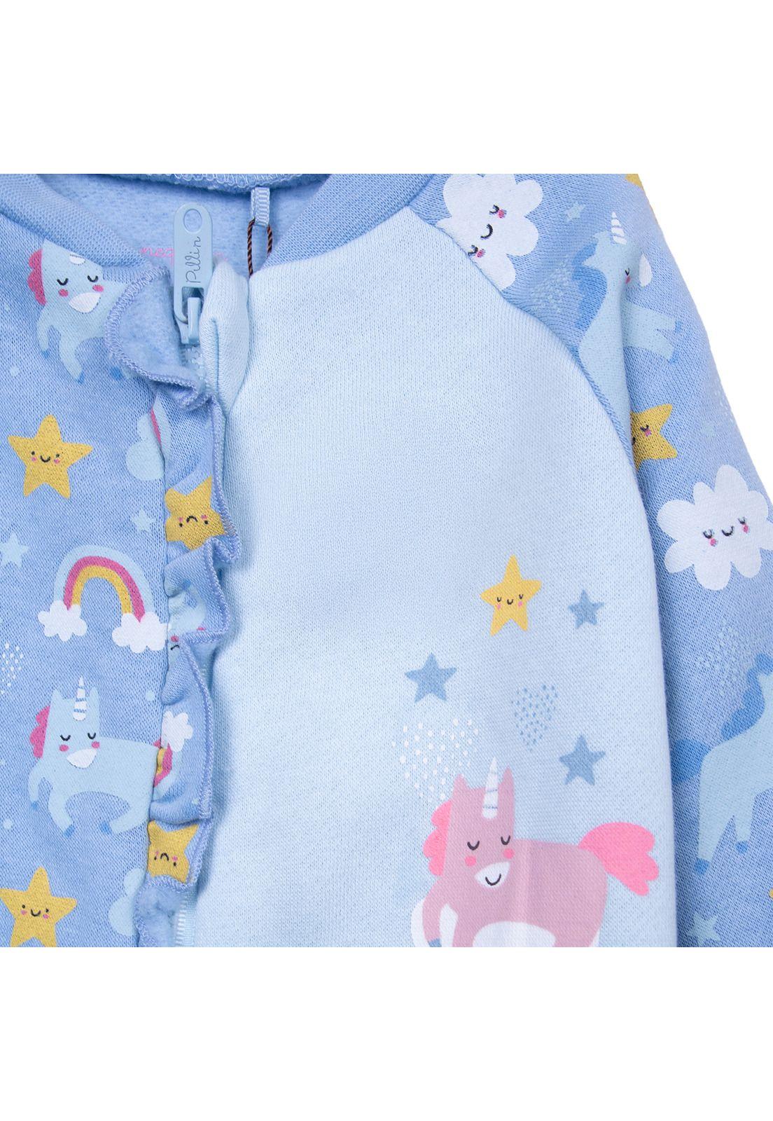 Pijama  Celeste Niña Pillin (PVD405-26CEL)-2