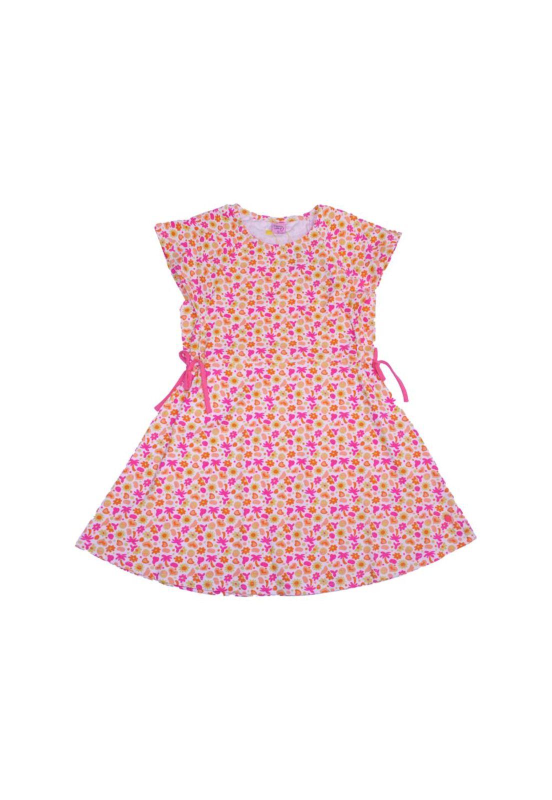 Vestido Niña Naranja Pillin-0