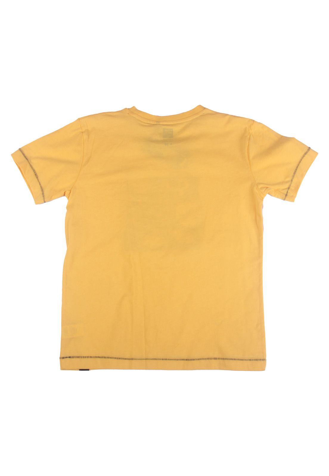 Polera Niño Amarillo Pillin-4