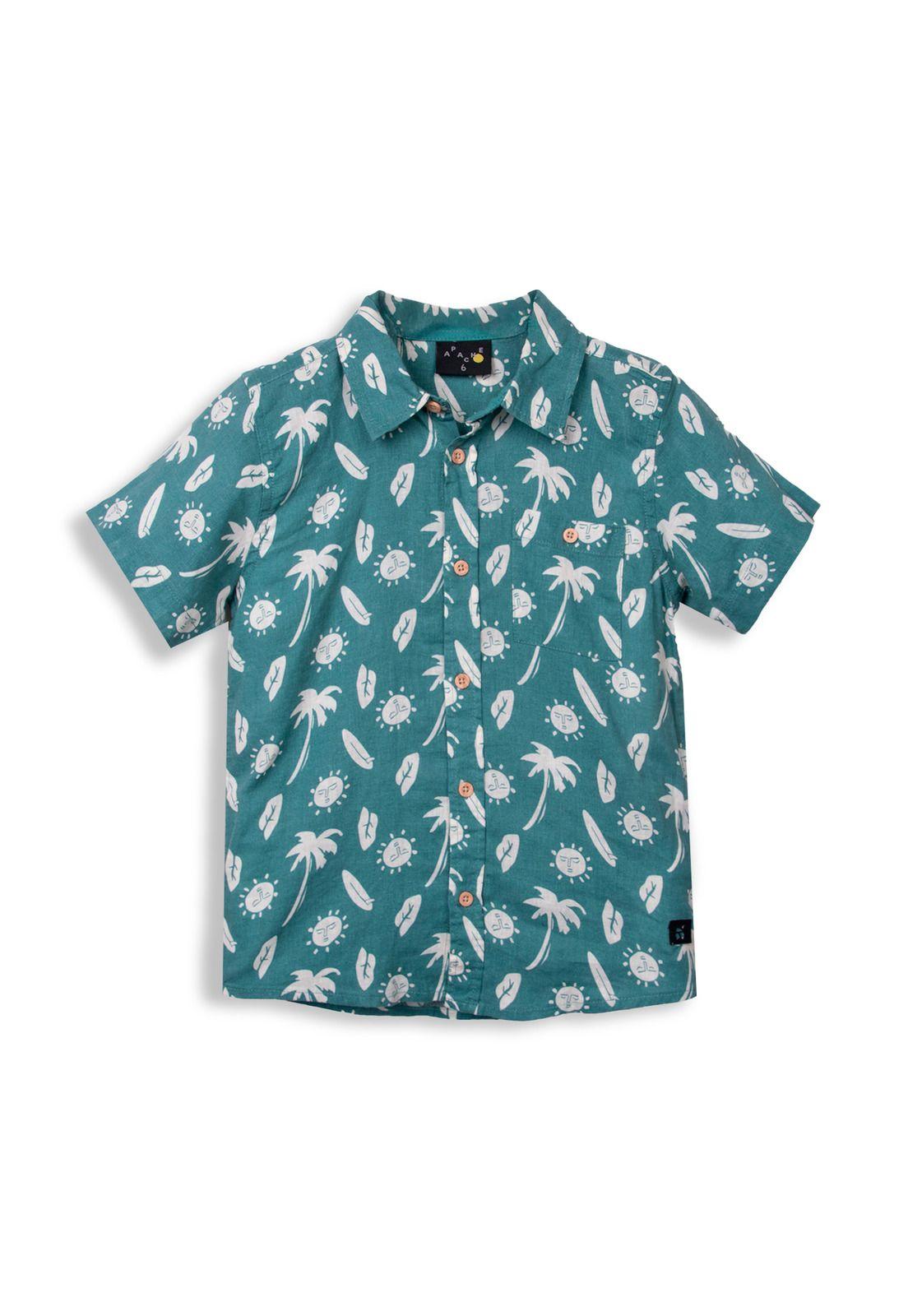 Camisa Niño Verde Pillin (PVC807-25VER)-0