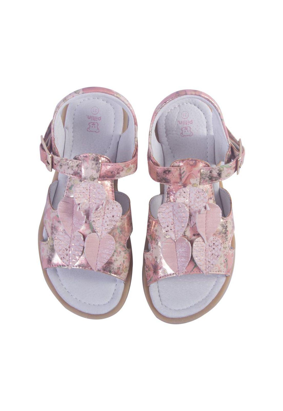 Sandalias Niña Rosado Pillin-1
