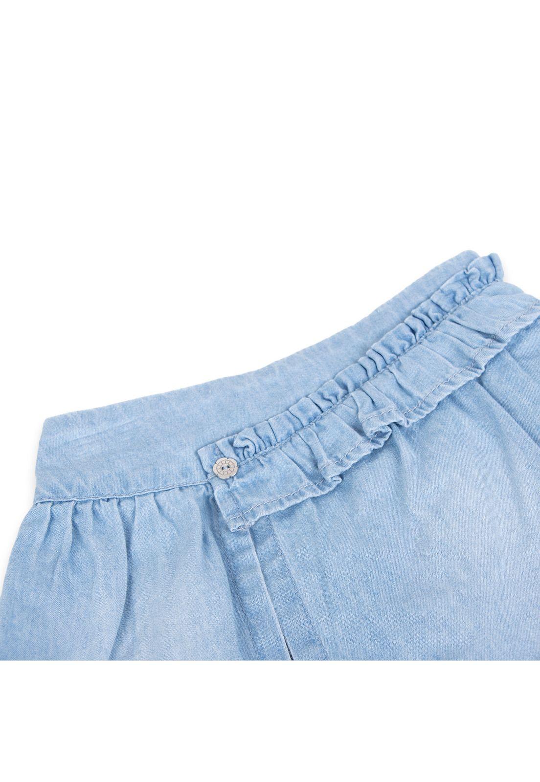 Short Bebé Niña Celeste Pillin-1