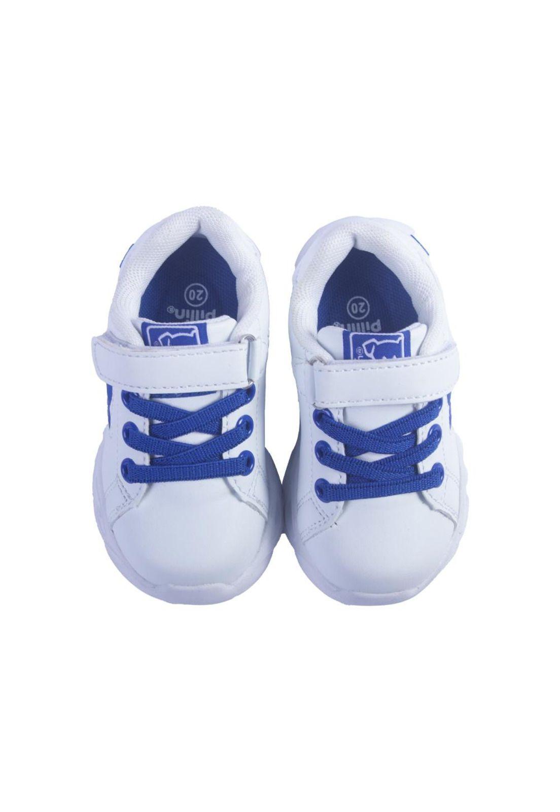 Zapatillas Bebe Niña Blanco Pillin-1