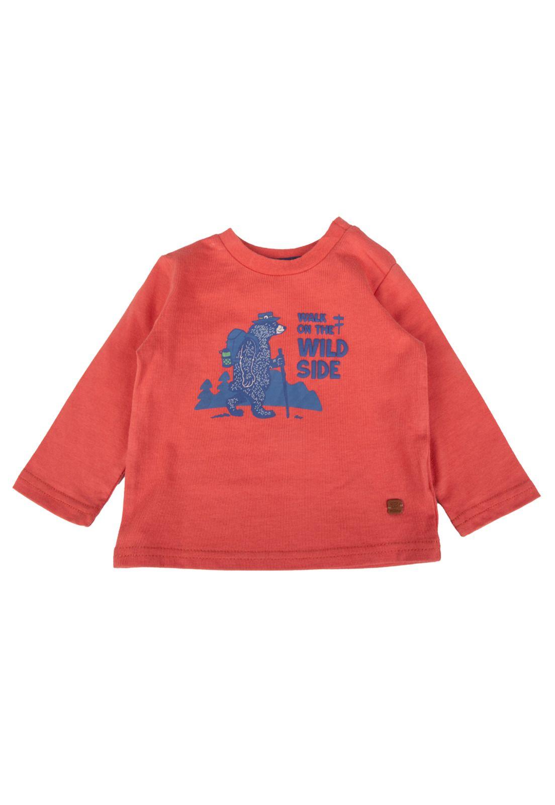 Polera Bebe  Rojo Pillin ( PVB610-25ROJ )-0