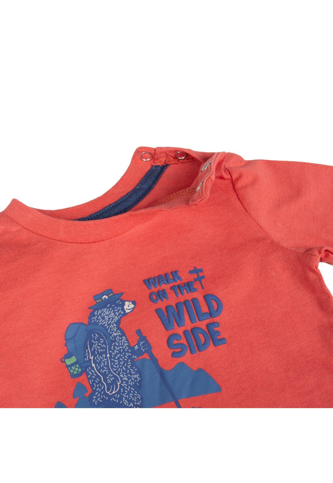 Polera Bebe  Rojo Pillin ( PVB610-25ROJ )-1