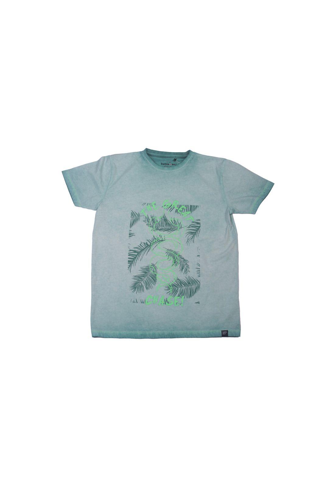 Polera Niño Verde Pillin-1