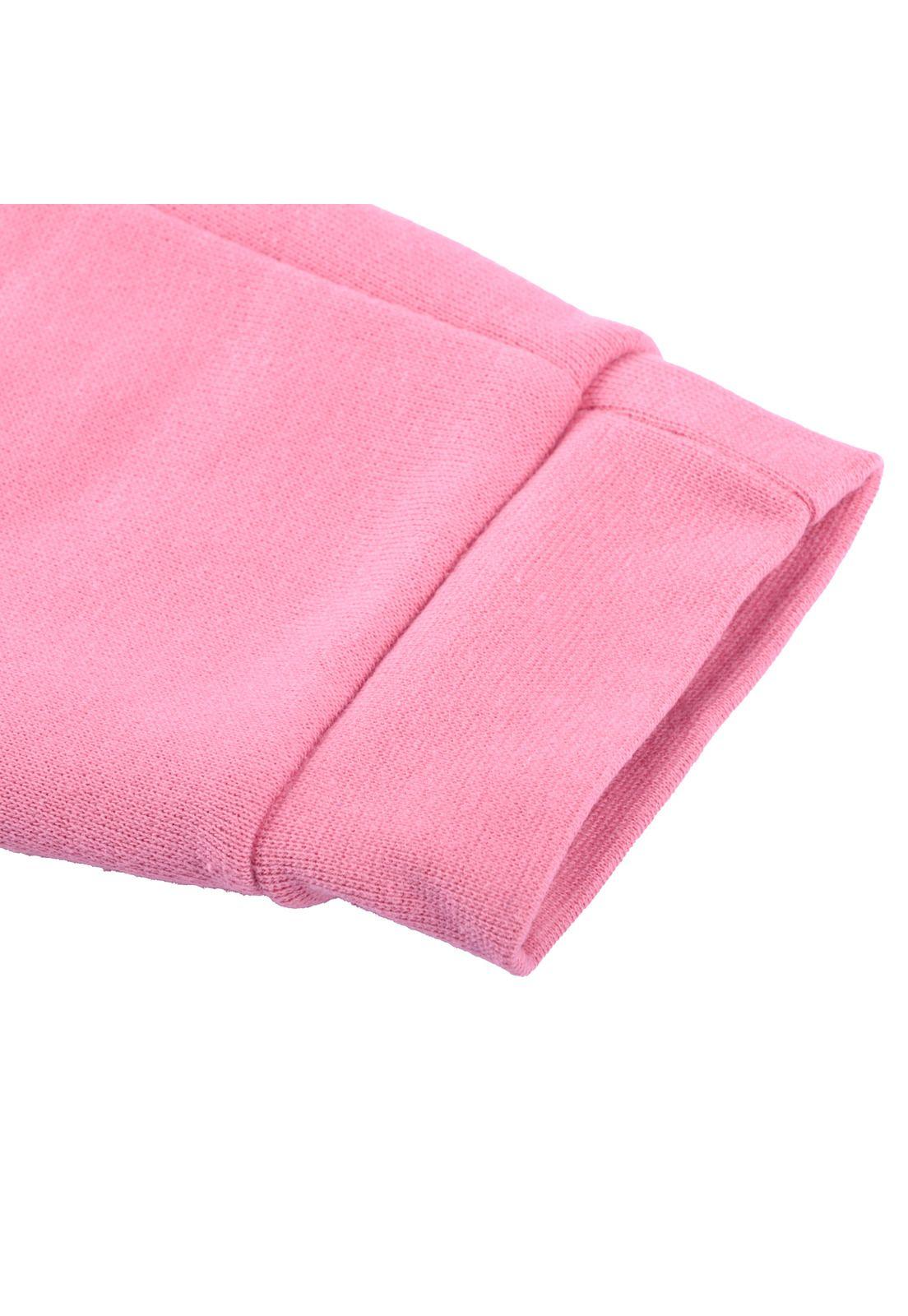 Pantalón Buzo Bebé Niña Rosado Pillin-2
