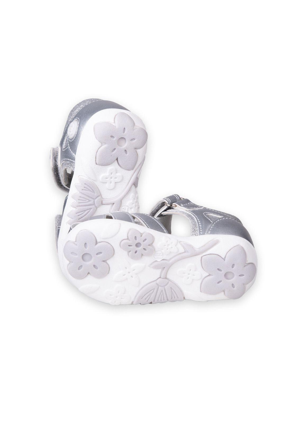 Sandalias Bebé Niña Plateado Pillin (PZC417-25PLA )-3