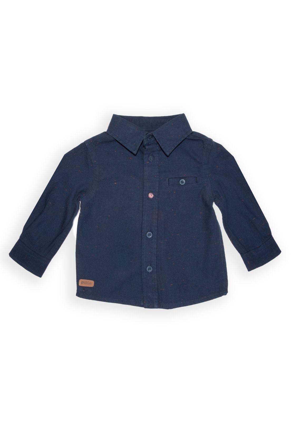 Camisa Bebe Azul Pillin (PVB808-25AZU )-0