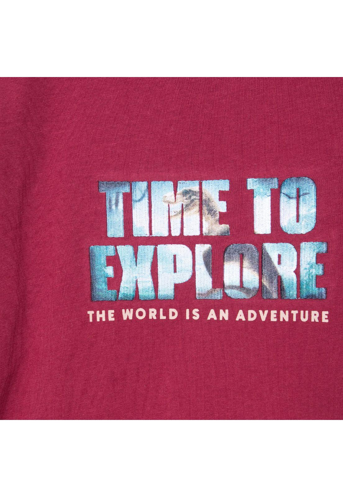 Polera  Rojo Niño Pillin (PVD634-26BUR)-1