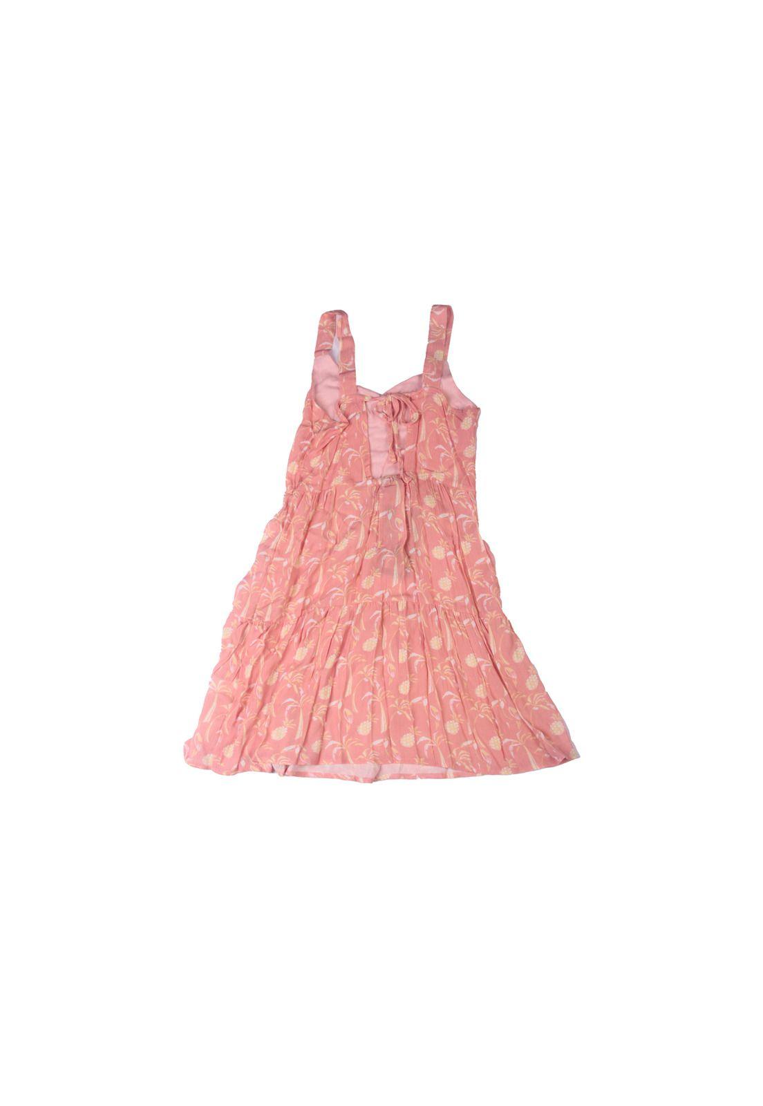 Vestido Niña Naranja Pillin-4