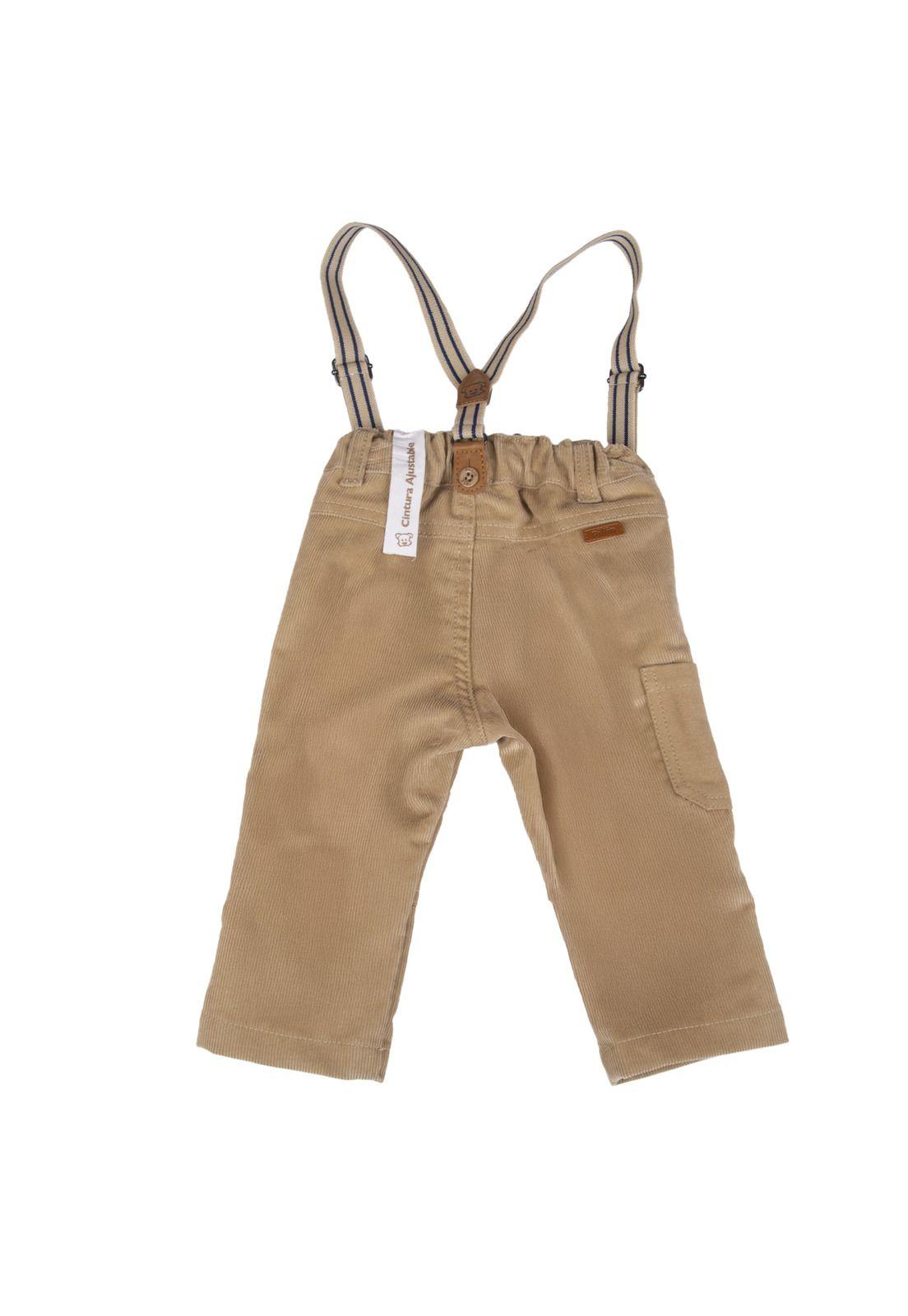 Pantalón Bebe  Amarillo Pillin ( PVB809-25MOS )-2