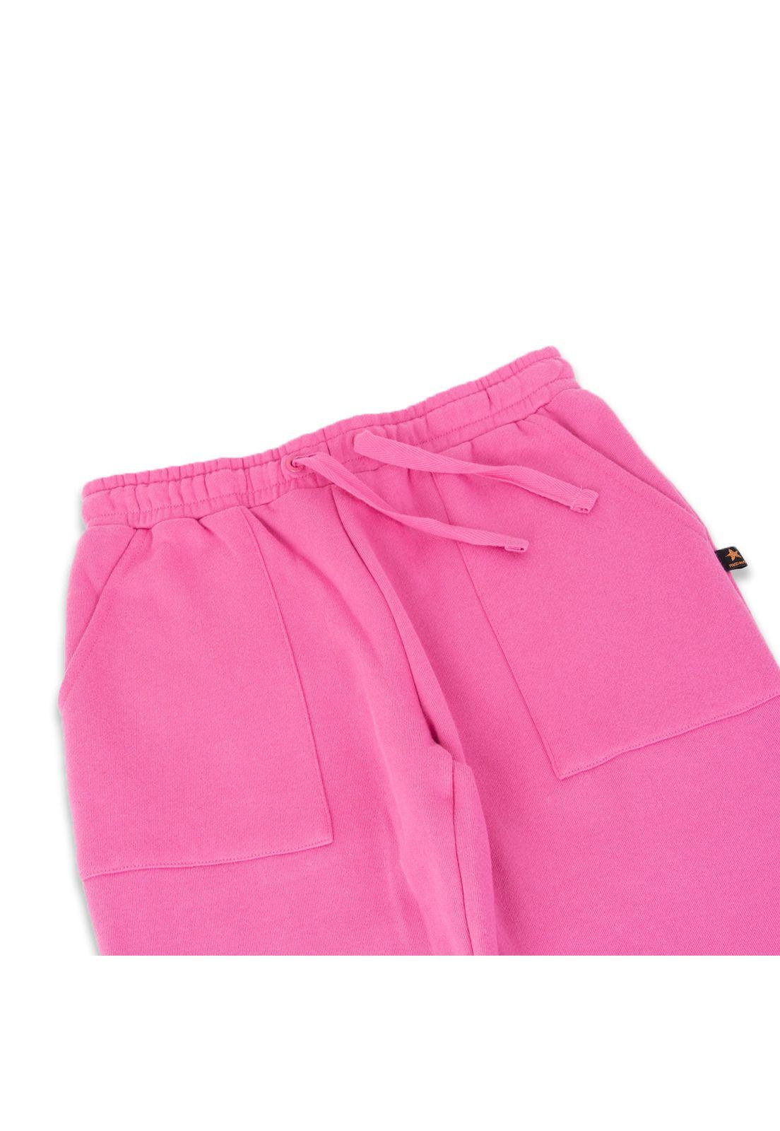 Pantalón de buzo Niña Fucsia Pillin-1