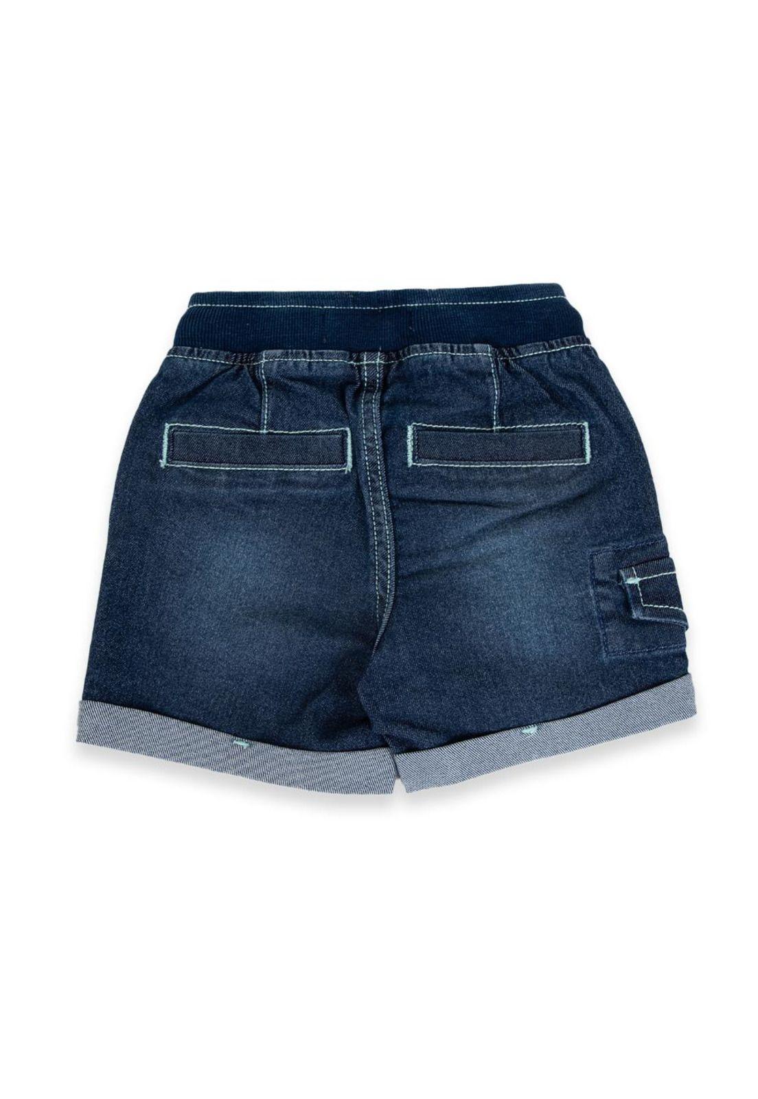 Bermuda Bebé Niño Denim Pillin-2