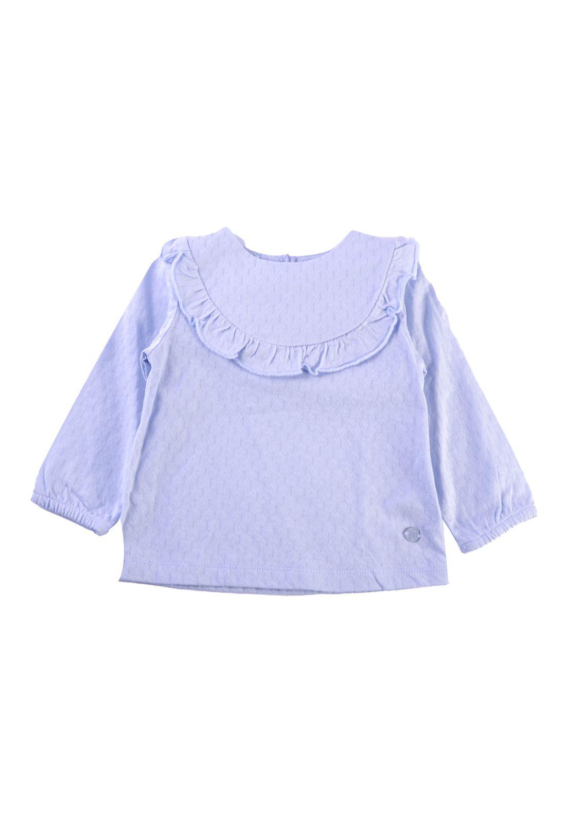 Polera Manga Larga Bebé Niña Lavanda Pillin-1