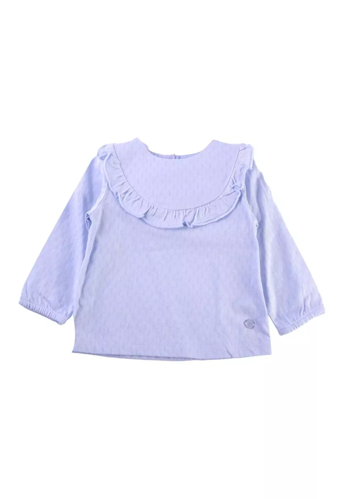 Polera Manga Larga Bebé Niña Lavanda Pillin-0