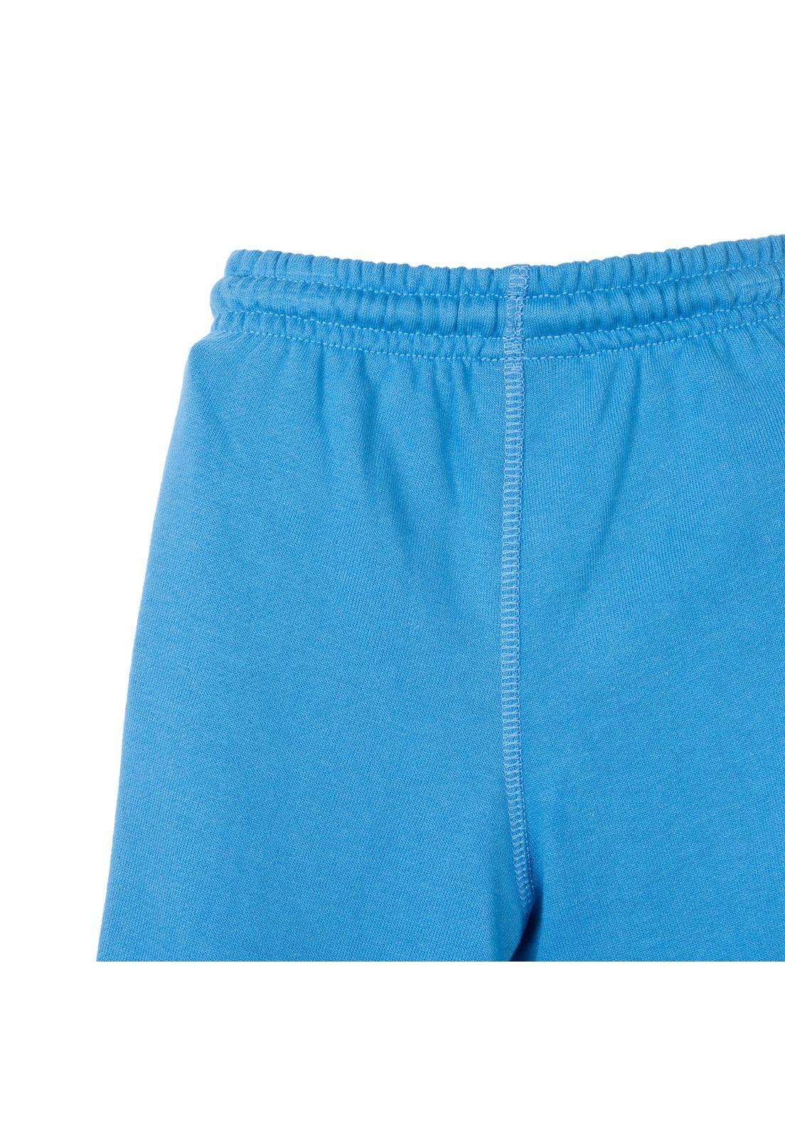 Pantalón Buzo Bebé Niño Rib Bolsillos Azul Pillin-3