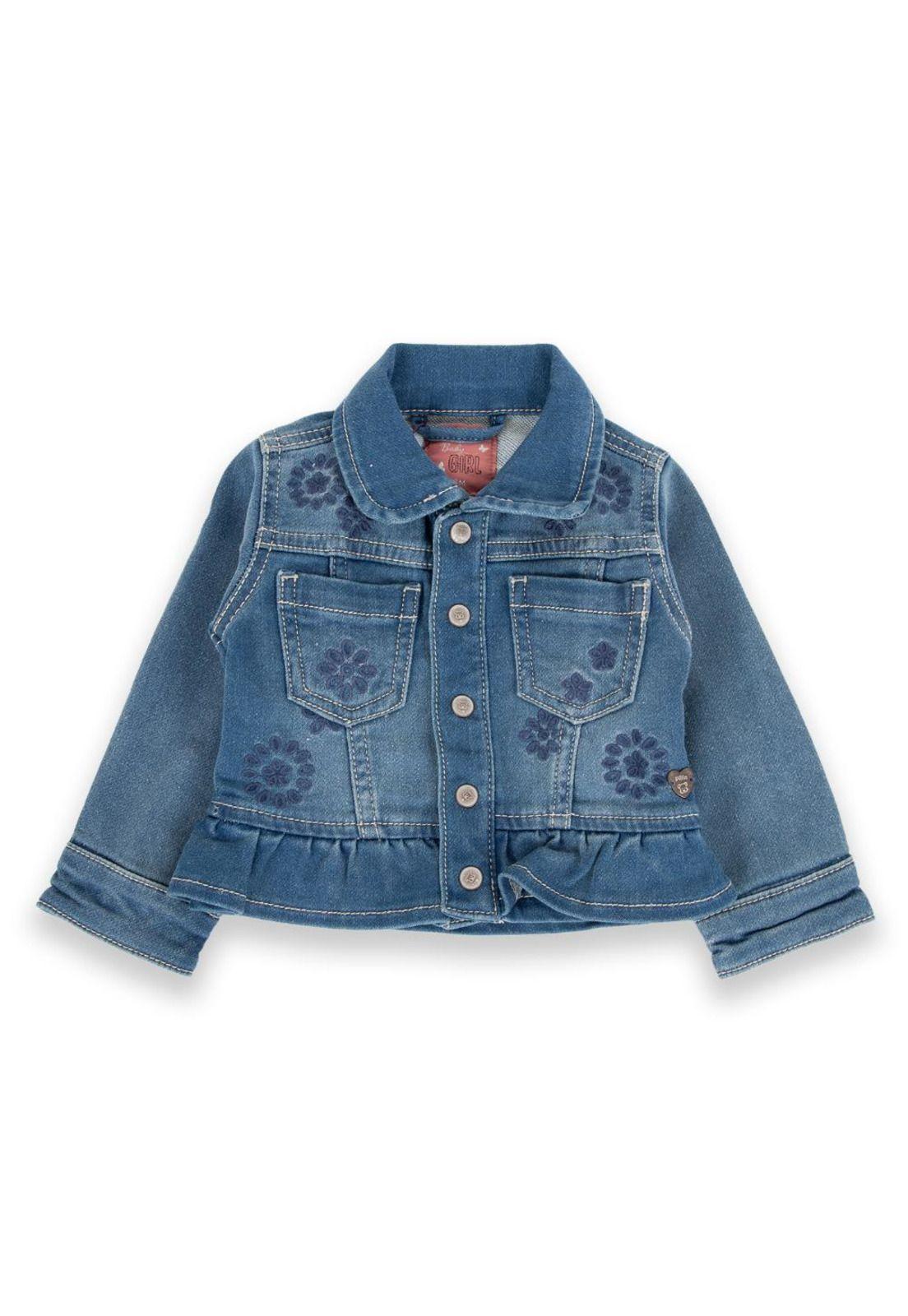 Chaqueta Bebé Niña Denim Pillin-0